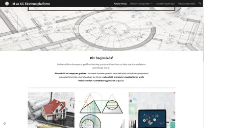 Platforma haqida — e-muhandis.uz — muhandislik grafikasi fani platformasi