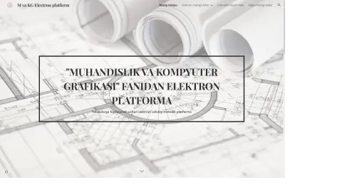 e-muhandis.uz — muhandislik grafikasi fani platformasi